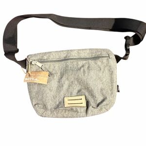 The Goods Stylish Gray Crossbody or Fanny Pack Travel Bag - NWT